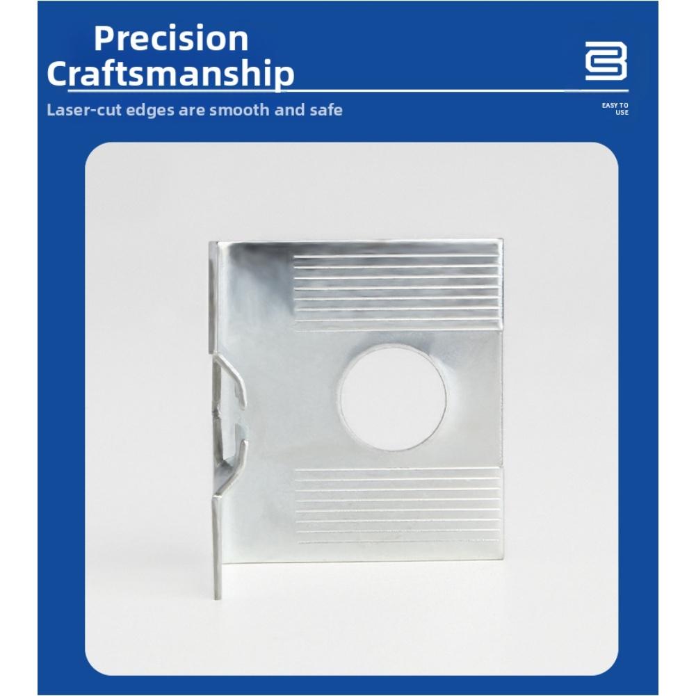 Wall Mount Hangers Pack of 4 & 8 for Home and For Kitchen Storage Made with PP and Cold Rolled Steel for Long Term Use