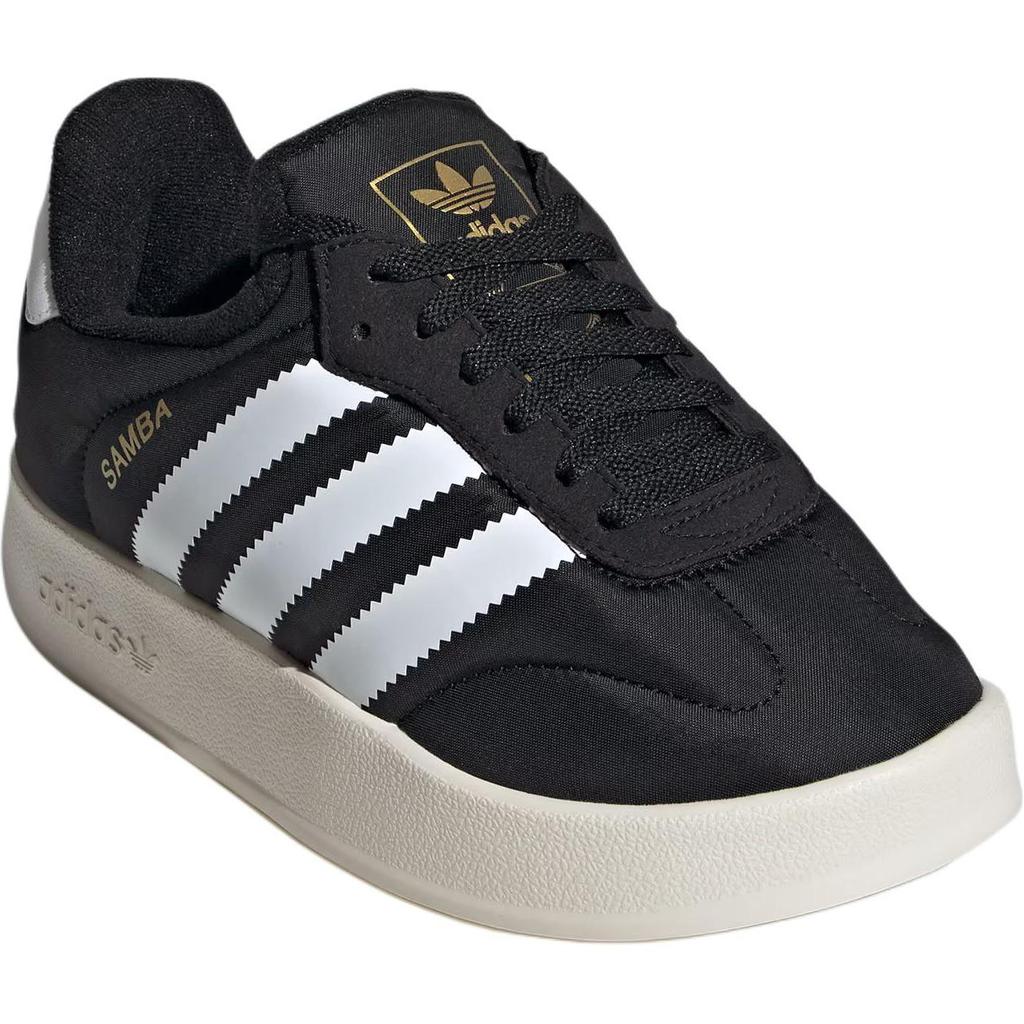 adidas Originals Samba Home Icons Shoes Casual Comfortable Durable Low Top Kids Skate Shoes Kids Shoes Black IH0267
