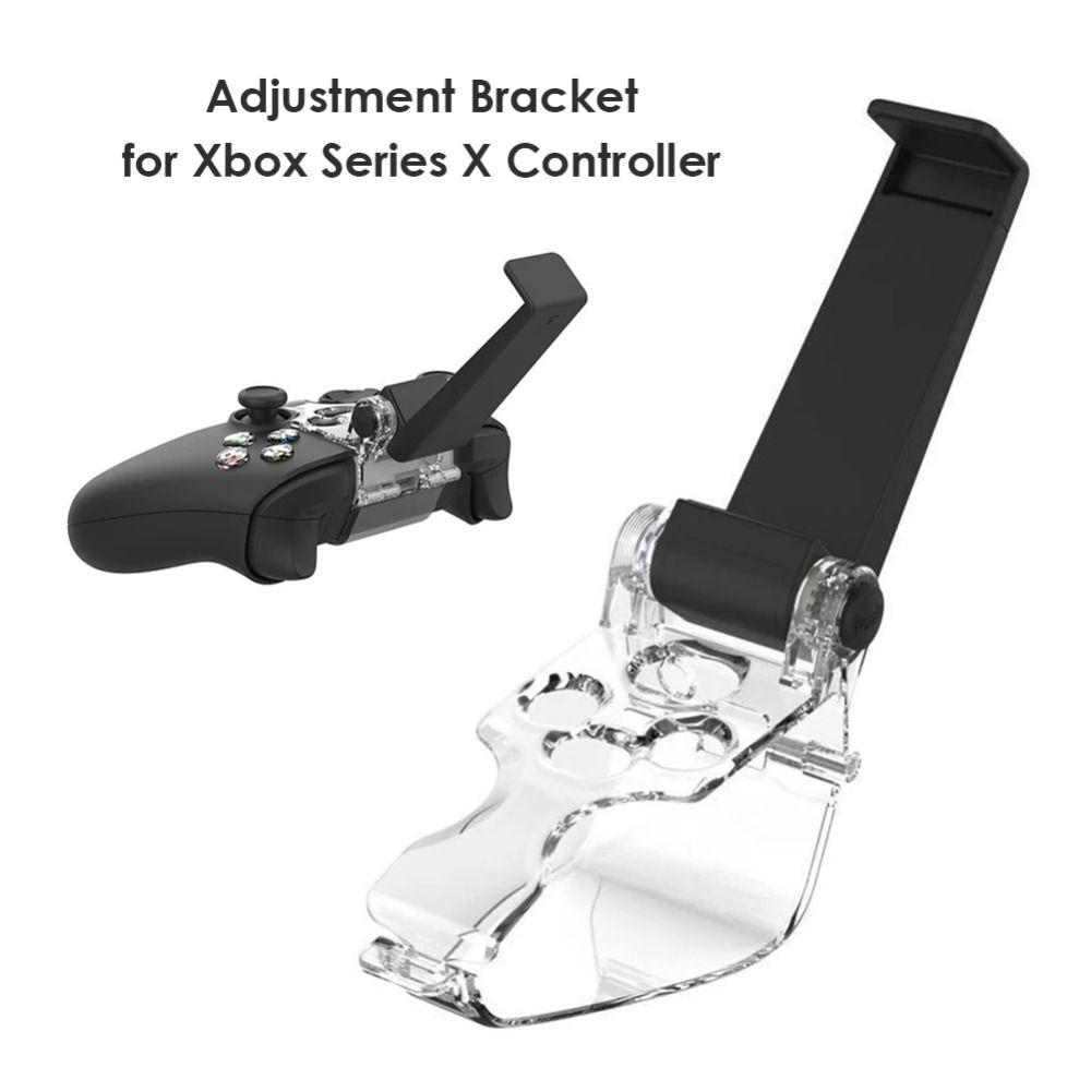 Adjustable Gamepad Mobile Phone Holder Foldable Ergonomic Controller Mount Clamp Phone Clip for Xbox Series S/X VR Gaming