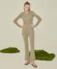 Kkuape Knit Bootcut Pants_Olive