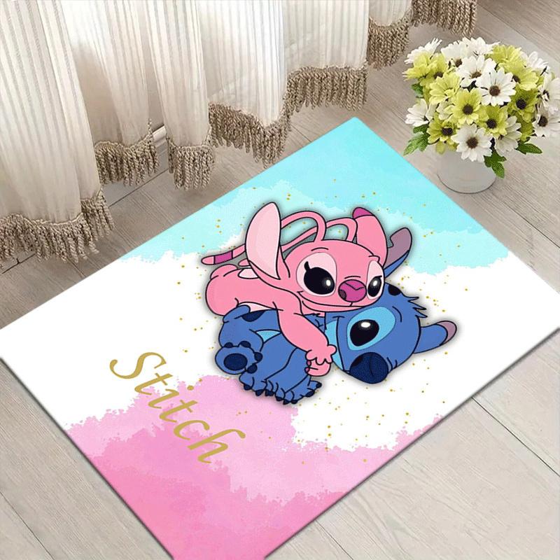 

1pc Stitch Pattern Area Rug Soft Flannel Floor Mat for Living Room,Office,Bedroom and Carpet,Sofa Coffee Table Floor Mat 60cm by 90cm