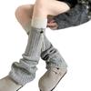 Travel Acrylic Leg Warmers Practical Construction Lightweight Cold Climate Essential Comfortable Stretchy Winter Socks