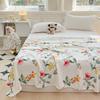 New Printed 100% Bamboo Summer Blanket Pure Natural Plant Breathable Cooling Blankets Soft Skin-friendly Summer Duvet Comforter