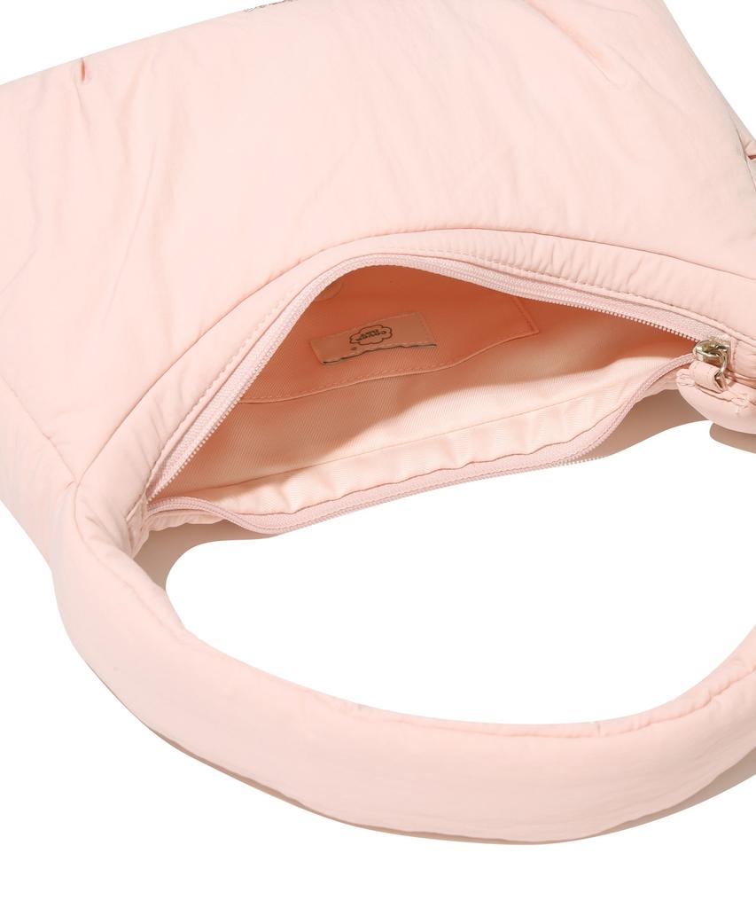Covernat Woman Clover Heart Padded Shoulder Bag Pink