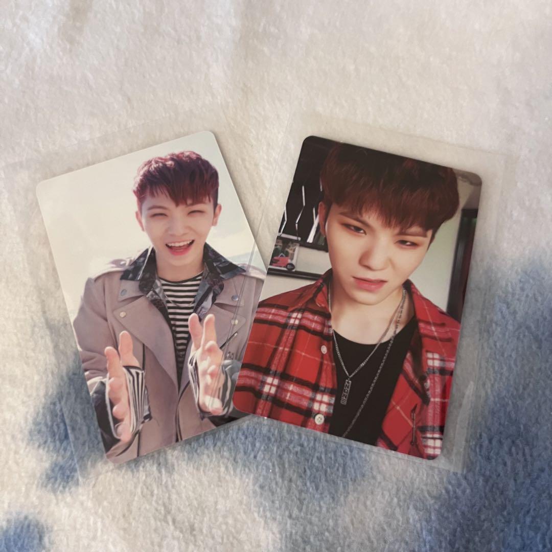 

[USED] SEVENTEEN Woozi trading card set of 2