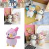 Charming New Little Penguin Plush Toy Keyring Fluffy Bag Accessory Perfect Gift
