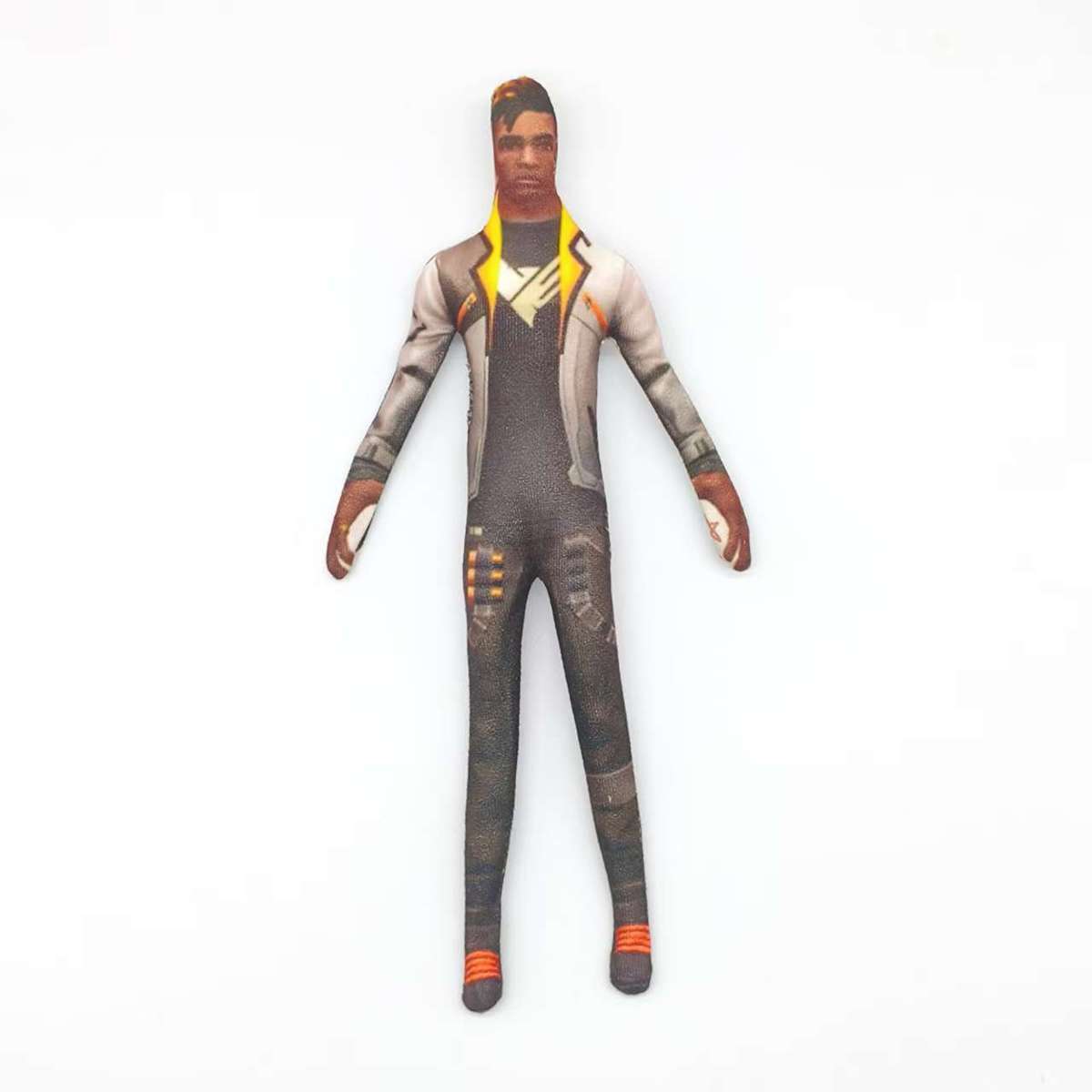 Valorant Reyna Gekko Peluche Anime Corps Fil de Fer Squelette Poupées en Peluche Action Accessoires Ornement Cadeaux