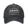 Oasi Band Logo Casual Baseball Cap Trucker Hot Sale Hiking Fishing Hip Hop Hats Fashion Mens Baseball Cap