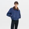 Huit Boa Collar Bomber Jacket Htwjp3l06t