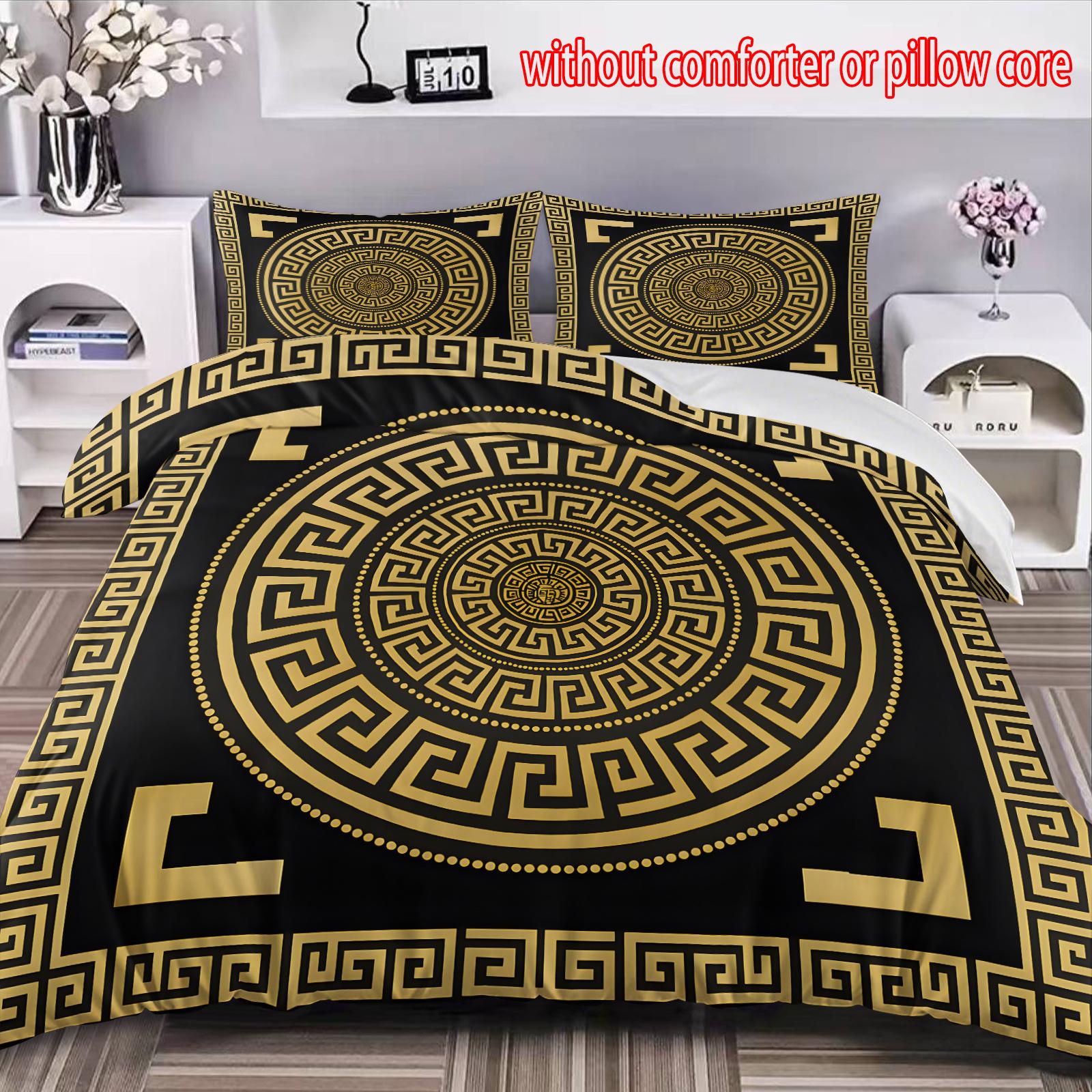 

Three-Piece European 3D Digital Printing Quilt Set cover 90 * 200 + and 50 * 75 * 1
