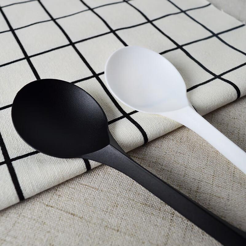 Disposable Round-Head Soup Spoons