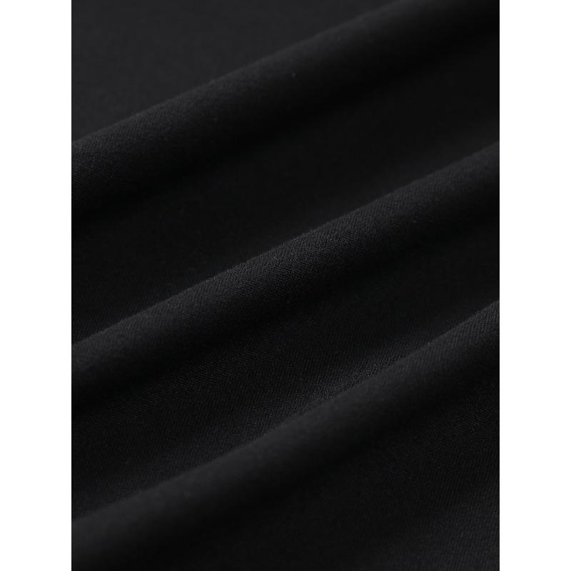 Lässiges einfarbiges Kurzarmshirt, vielseitig und langlebig, für Wochenendbesorgungen