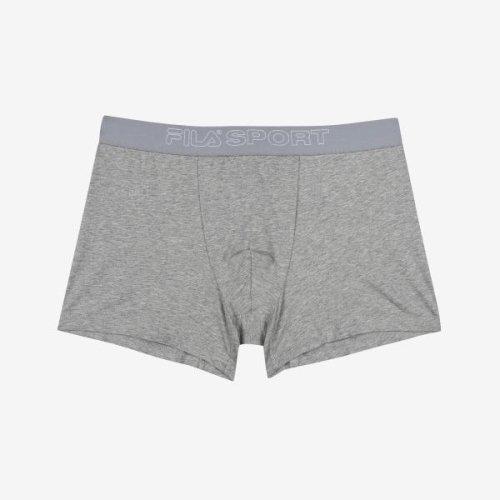 

[FILA] Sports Cotton Men s Trunks FI4DRG1616MMLY [Shipped from Korea] 100% Authentic Melange Grey - 100