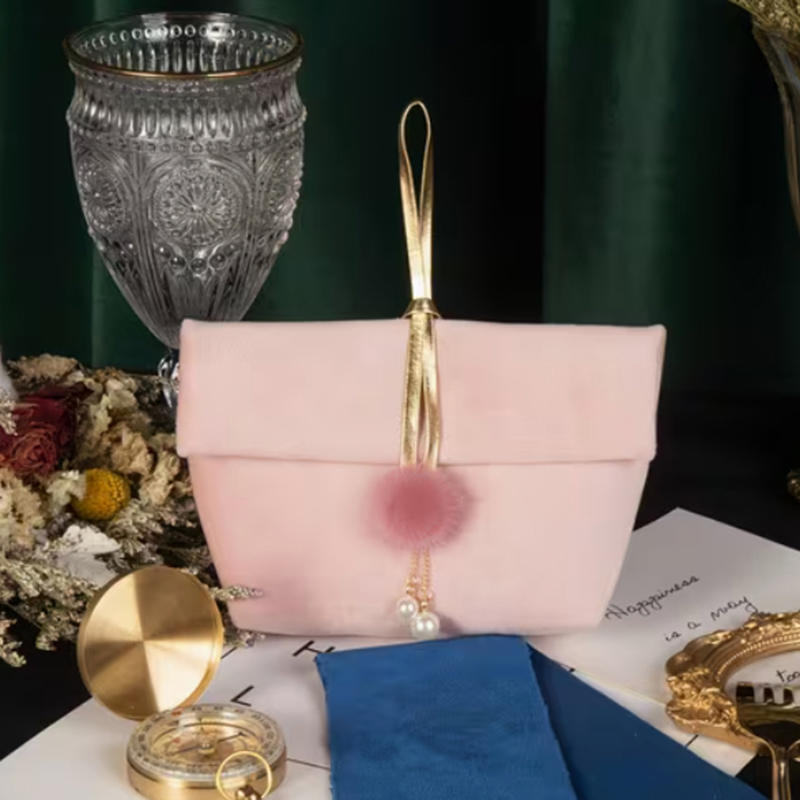 Filz-Geschenktasche Wiederverwendbare Tragbare Einkaufstasche für Festival Hochzeit Geburtstagsparty Geschenkverpackungstasche