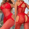 One-shoulder Bodystocking Leopard Print Sexy Lingerie Babydoll Underwear Cosplay Nightclub Erotic Bodysuits Sexy Dress For Sex