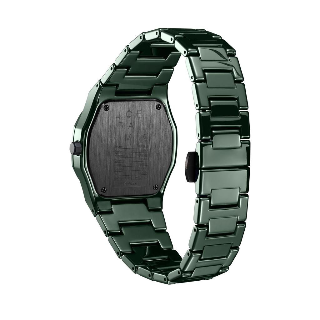 Authorized Distributor D1 Milano and Watch CEBU04 Ceramic Pure Green 37mm [D1 MILANO] Men's Women's