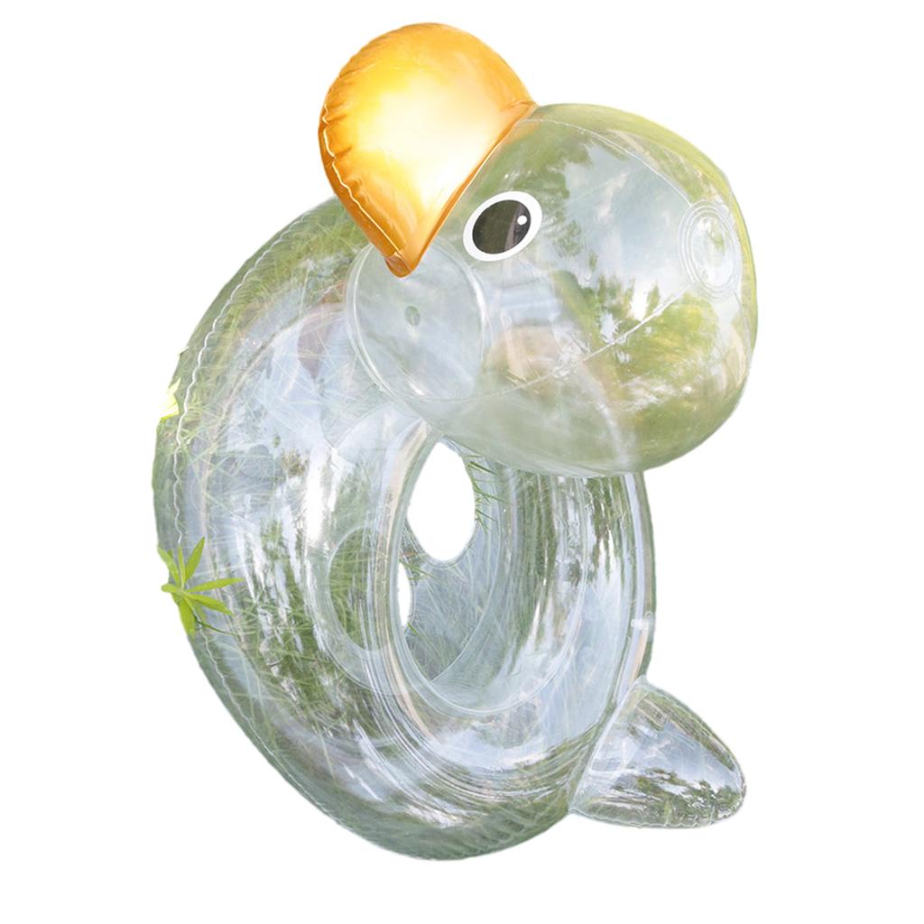 Duck Float Cute Swimming Ring Float Toy for Pool Party/Game Travel/Swim Foldable Help Swim Without Fear
