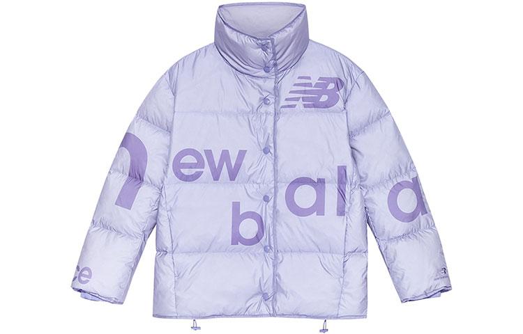 New Balance Down Jackets Women s Purple Stand Collar Moderate Other 5PB4U152-DV L