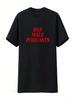T-shirt da Bambino Ban Male Podcasts Carina Morbida Ragazza Vestibilità Corta Stile Y2K Anni 2000 Streetwear Lavata Vintage Uomo Versatile Streetwear