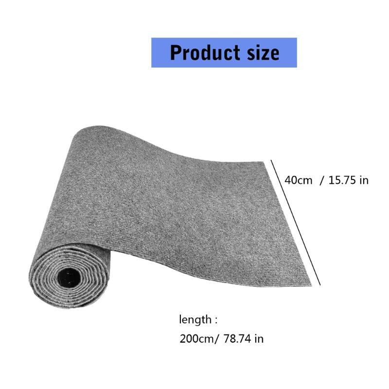 2pcs Cats Scratching Post Furniture Protectors Trimmable NonSlip Polyester Carpet Pad