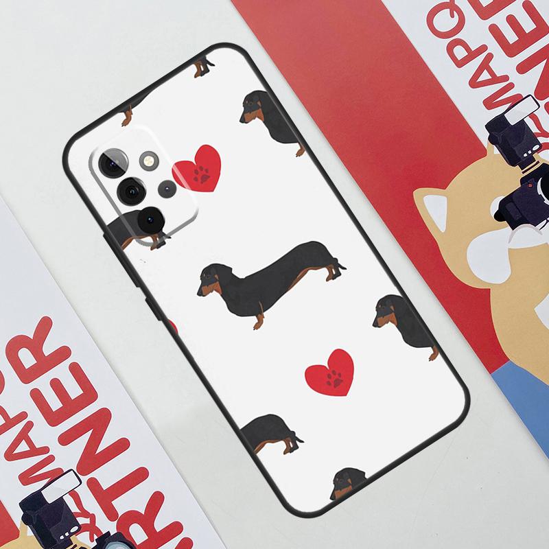 Dachshund Dog Case For Samsung Galaxy A36 A35 A55 A06 A16 A26 A56 A53 A32 A52 A33 A13 A14 A34 A54 A17 A15