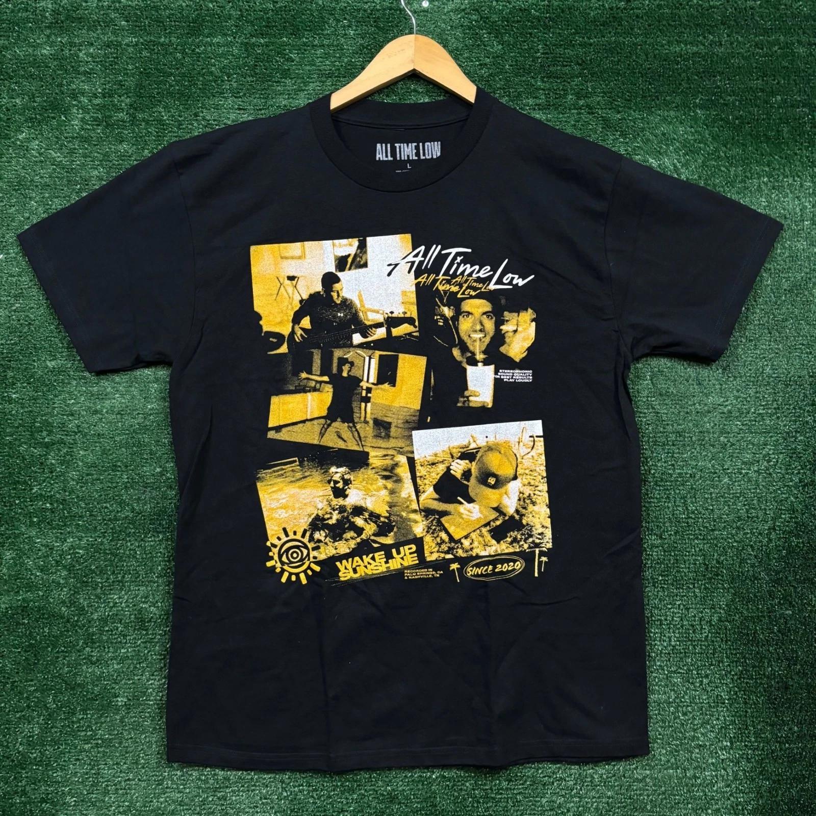 

All Time Low Wake Up Sunshine Rock Band T-shirt Size Large 4XL