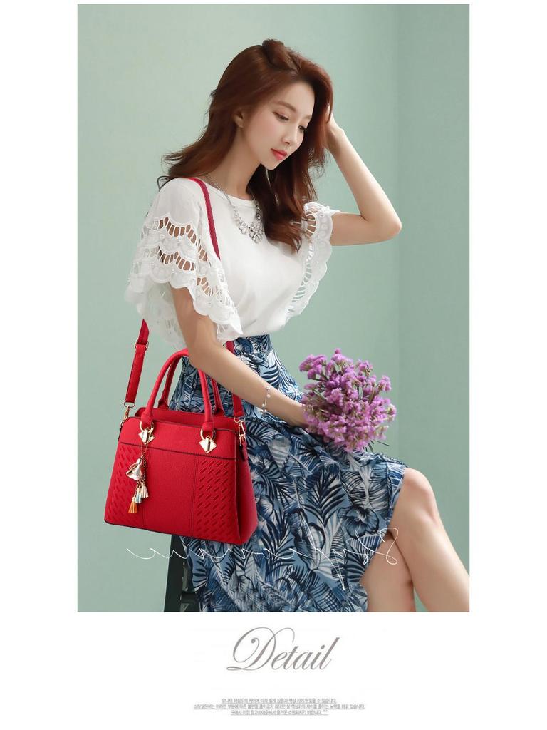 2022 Herbst/Winter Damen Handtasche mit großer Kapazität: Stilvolle Schulter- & Umhängetasche für Mütter mittleren Alters