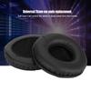 A Pair of Universal Black Cotton Replacement Earphone Ear Pads Cushion for 75mm Headphone