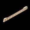 Guitar Neck Headless 25 Fret Maple Wood Smooth Natural Musical Dot Inlay Guitar Fingerboard Neck Solid Replacement Parts