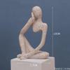 Decoration 1PC Character Model Art Home Ornaments Hotel Decoration Living Room New Room Study Bedroom Porch Resin