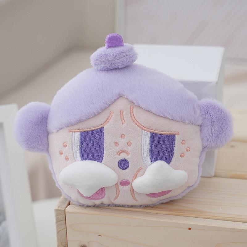 Adorable Plush Toy Keychain Cute Bubble Mart Doll Keyring Soft Coin Purse 16cm
