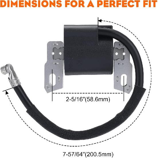 HIPA 590454 Ignition Coil Compatible With Brigg Stratt 799381 790817 692605 802574 Magneto Armature