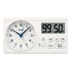 Seiko Clock Alarm Clock Study Time White BC418W