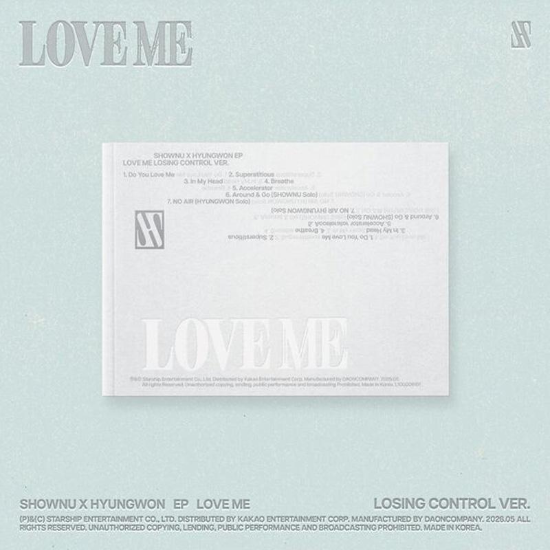 ШОНУ И ХЕНВОН (MONSTA X) – EP [ЛЮБИ МЕНЯ] (ПОТЕРЯ КОНТРОЛЯ версия) 1pcs