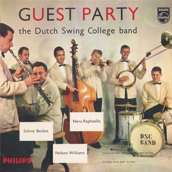 

10inch Record DUTCH SWING COLLEGE BAND Guest Party P10940R PHILIPS Holland Jazz Used