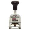 Quikaboo Automatic Numbering Stamp, Date Numbering Machine, 6-Digit Digital Stamp, Metal, Sequential Numbering, Continuous/Duplicate Printing, Office