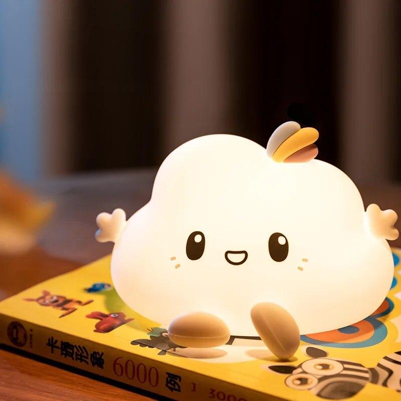 Silicone Cloud RGB LED Night Light