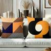 Modern Geometric Pattern Throw Pillow Cushions Set Polyester pillowcase, sofa decorative cushion cov Headboard Pillow