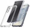 Case for Samsung Galaxy S25 ANTI-SHOCK CLEAR CASE CLEAR BACK + Glass