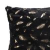 1Pc Plush Thick Leaf Pattern Soft Cushion Covers Sofa Couch Pillow Pillowcase 43x43CM