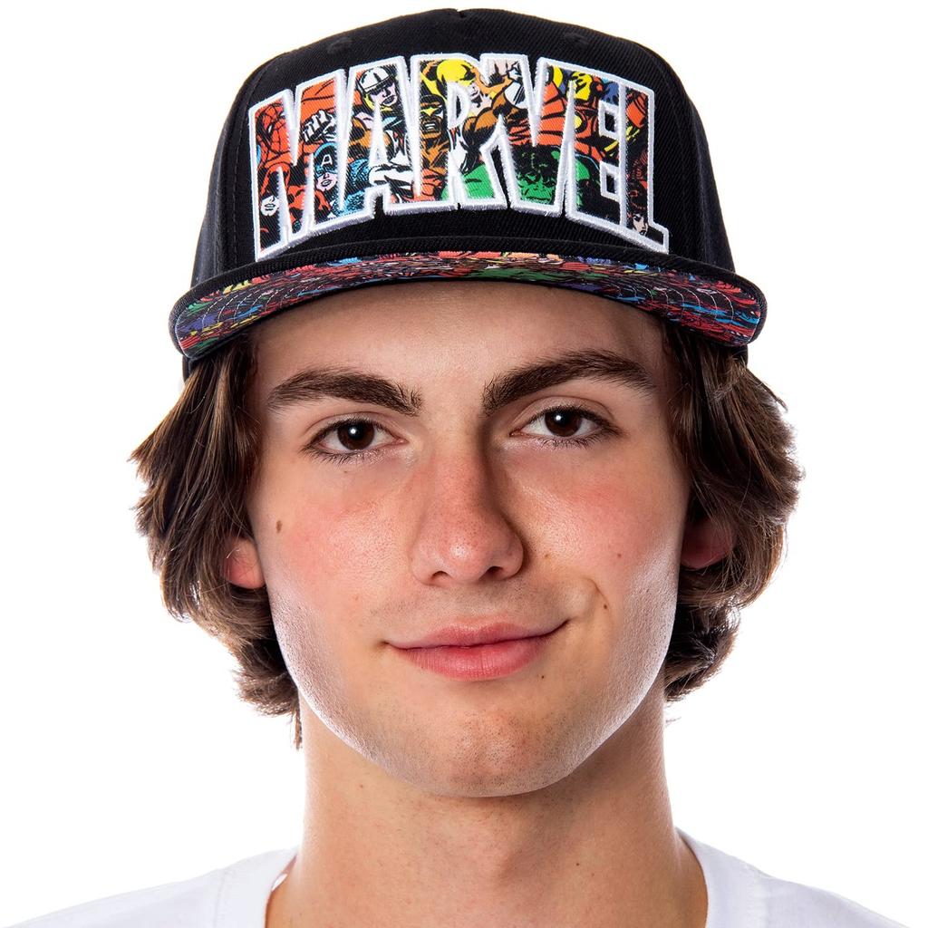 [Marvel/Marvel] Cap/hat "MARVEL name/allover pattern"