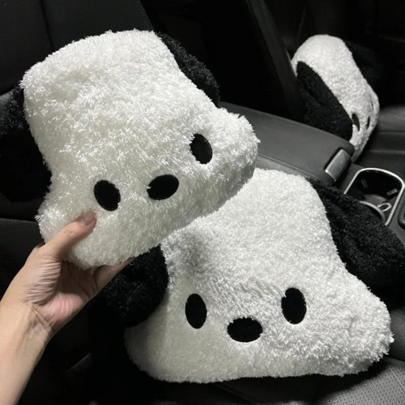 Car Headrest, Neck Pillow, Cute Plush Dog, Comfortable Car Headrest, All-season Car Headrest