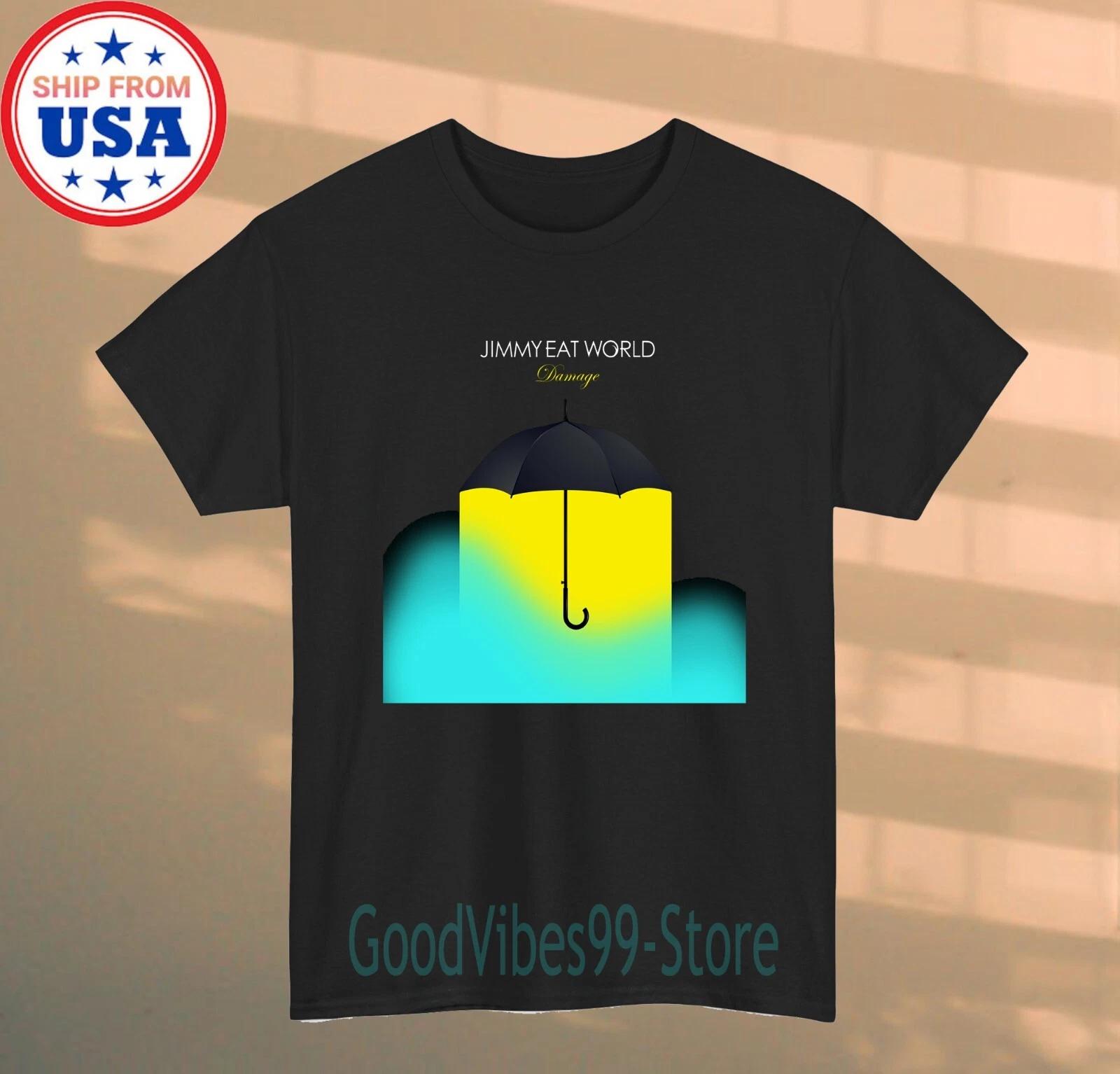 Jimmy Eat World Damage Men s Black Size S-5XL 4XL