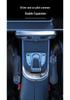 Telescopic Fast Charging Car Charger & Seat Gap Storage Box with Wireless Charging Receiver