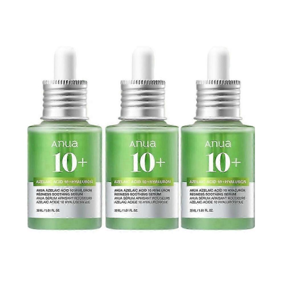 (3 Stück)Anua Säure 10 Hyaluron Rötungsberuhigendes Serum für die Gesichtsfleckenpflege 30ml 1oz
