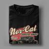 Men Women Nor-Cal Hot Rod Shirt Cotton Graphic Printed Tee Shirts  Clothing Outfits