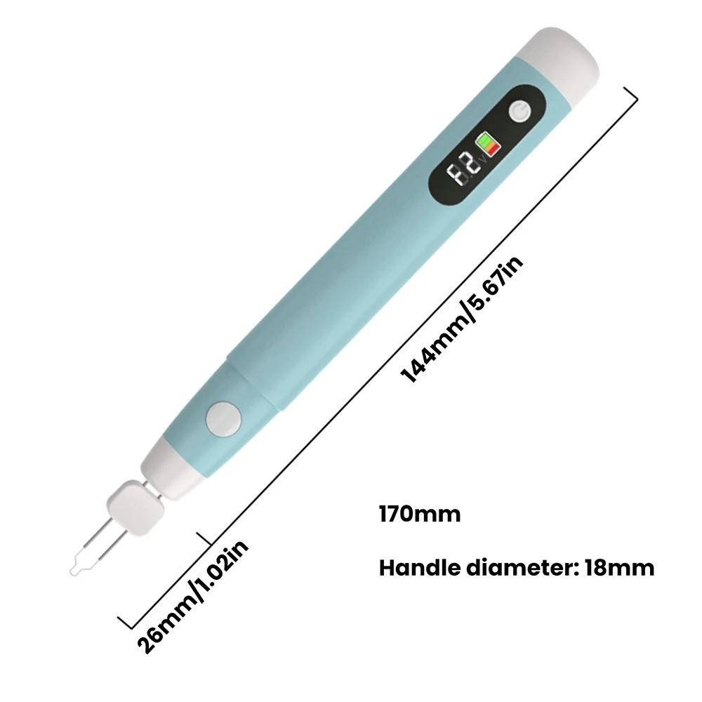 560-600 Celsius Wireless Cautery Pen Cordless USB Soldering Iron Kit  Thread Zapper Burner Tool