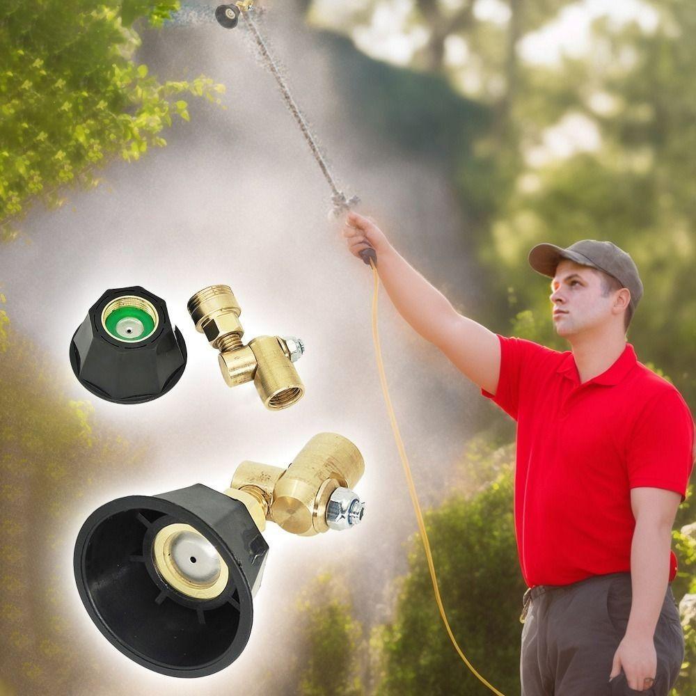 Brass Rotatable Sprayer Nozzle Pest Control Gimbaled Nozzle Agricultural Gardening
