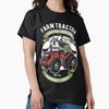 Camiseta Clásica de Tractor de Granja Vintage