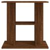 VidaXL Support pour aquarium chêne marron 60x30x60cm bois d'ingénierie 833574